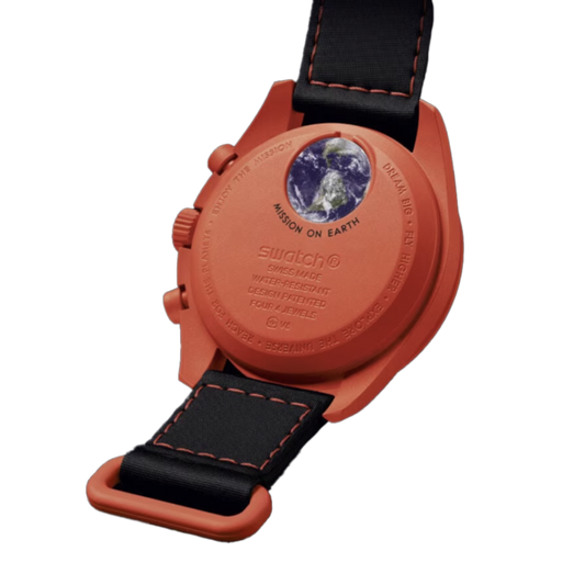MoonSwatch MISSION ON EARTH LAVA