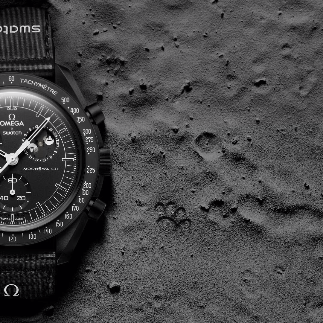 MoonSwatch Missão à Fase Lunar - Lua Nova