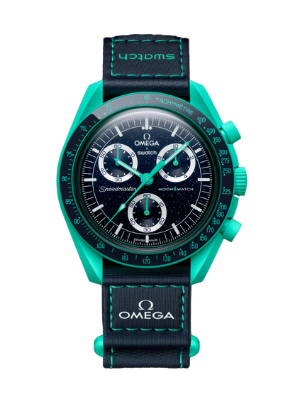 MoonSwatch MISSION ON EARTH POLAR LIGHTS
