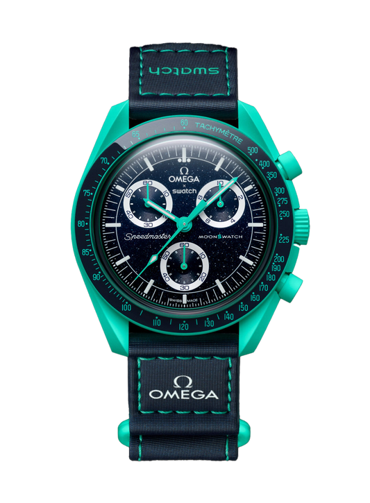 MoonSwatch MISSION ON EARTH POLAR LIGHTS