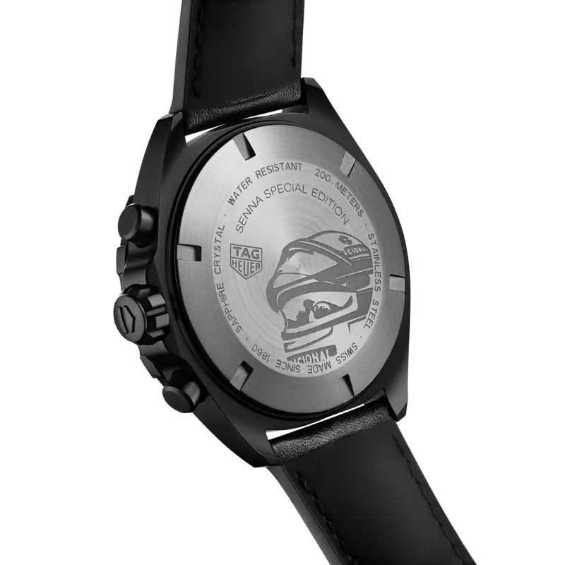 TAG Heuer Formula 1 Chronograph Black - Edição Especial Senna