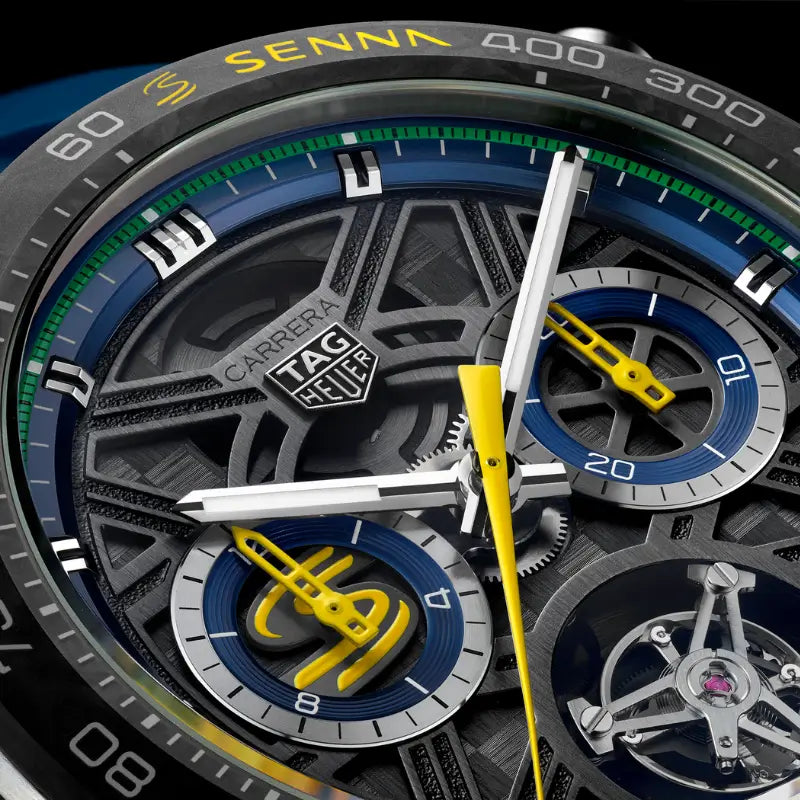 TAG Heuer Carrera Chronograph Tourbillon Extreme Sport - Edição Especial Senna