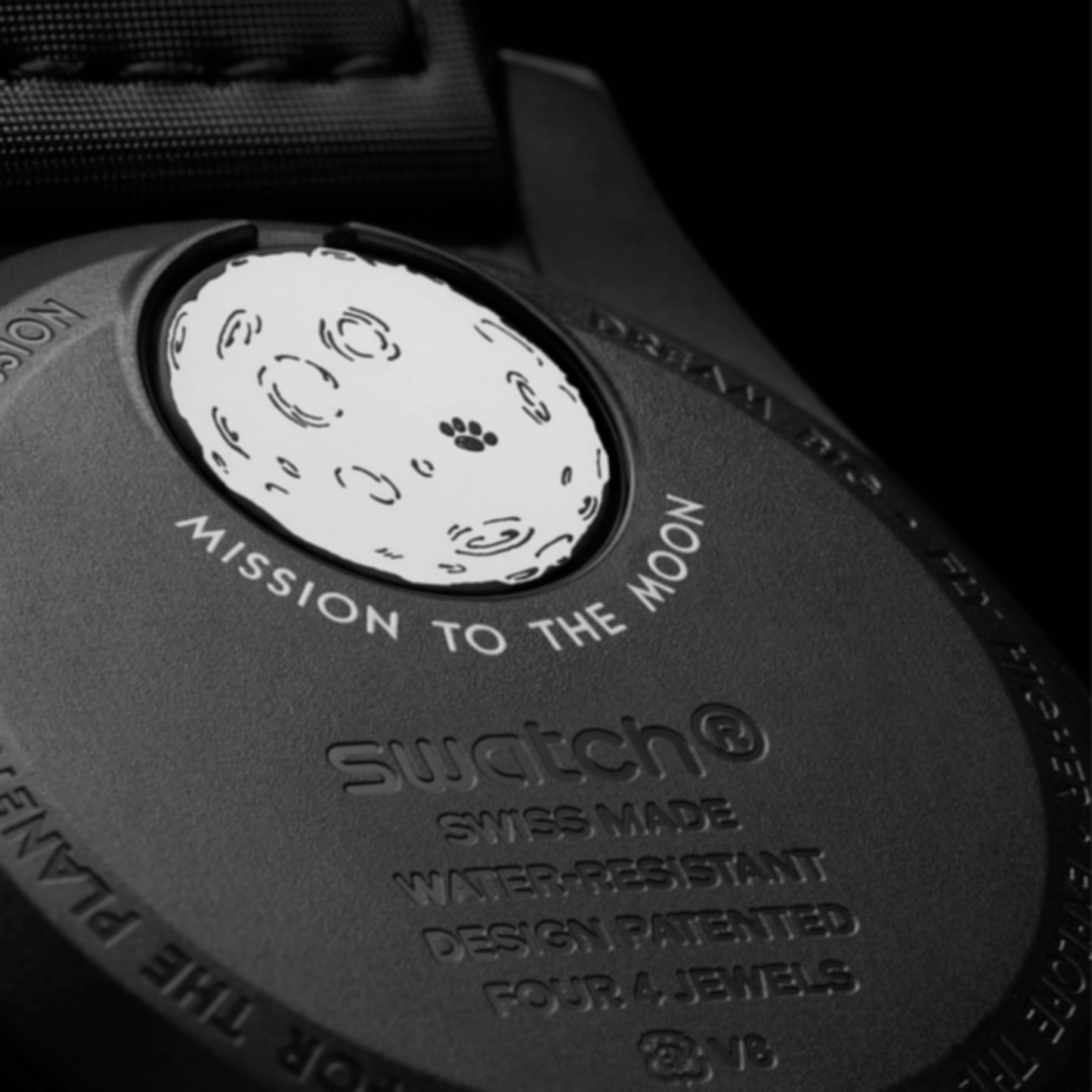 MoonSwatch Missão à Fase Lunar - Lua Nova