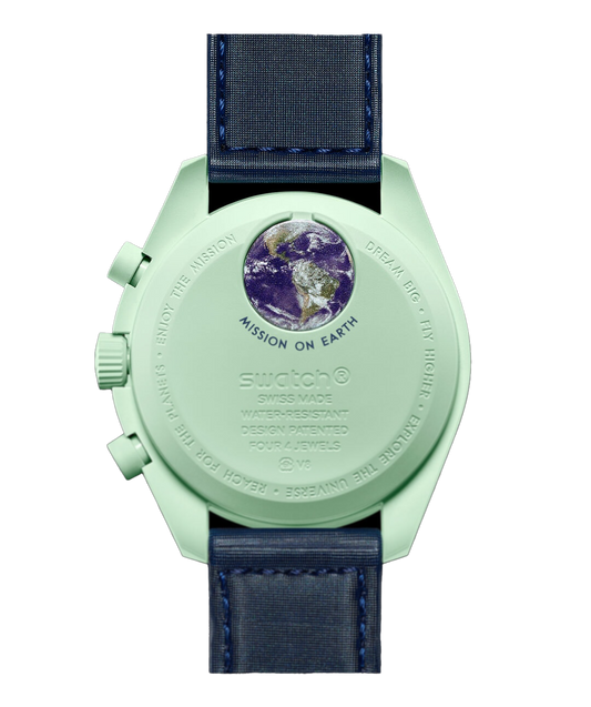 MoonSwatch Missão na Terra