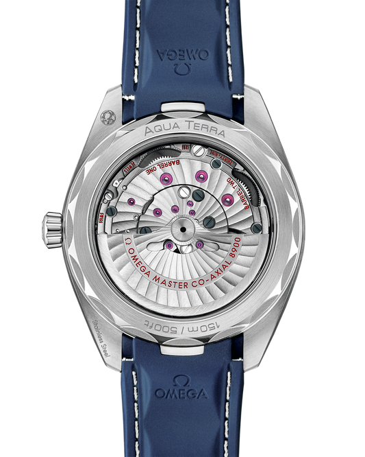 Seamaster Aqua Terra 150M 41 mm em Bracelete de Borracha