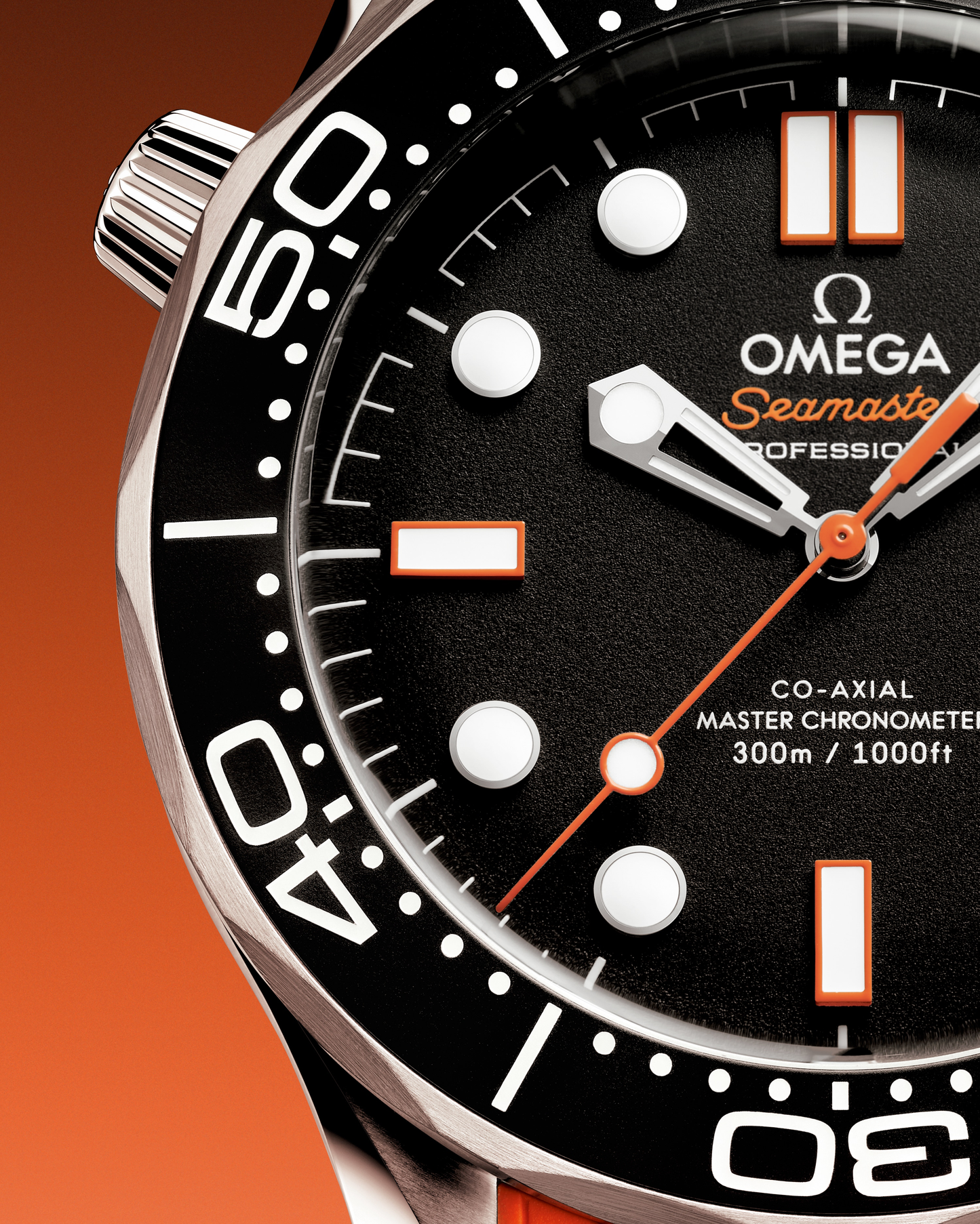 Seamaster Diver 300M 42 mm em Bracelete de Borracha